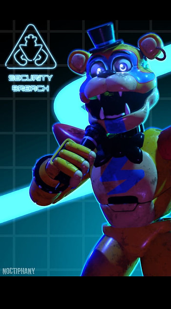 Glamrock Freddy, fnaf, securitybreach HD phone wallpaper