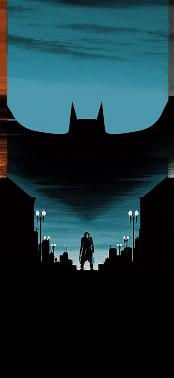 The Dark Knight series, Movies minimal art, X , background HD phone wallpaper