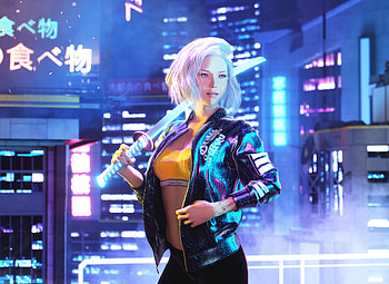 Cyberpunk 2077 Girl 2020, cyberpunk-2077, games, ps-games, xbox-games, pc-games HD wallpaper