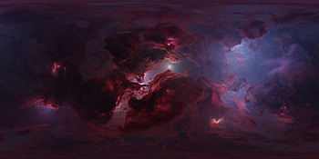 :), sky, cosmos, stars, tim barton, dark, cloud, blue, nebula, red, space, luminos HD wallpaper