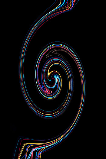 Abstract, Multicolored, Motley, Lines, Spiral, Swirling, Involute HD phone wallpaper