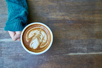 Food, Coffee, , Drawing, Foam, Cappuccino, Meerschaum HD wallpaper