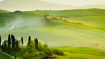 Captivating green hills, , John Johnson's post, Breathtaking vistas HD wallpaper