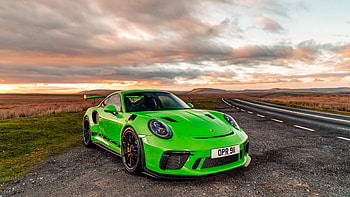 Porsche 911 2018 GT3 RS Green, porsche-911, porsche, cars, 2018-cars HD wallpaper