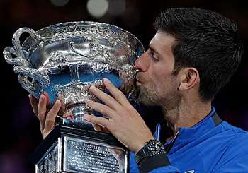 Australian Open 2019, Novak Djokovic HD wallpaper