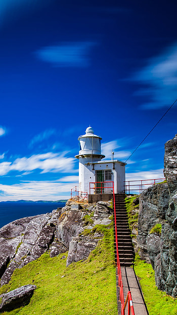 Beautiful lighthouses, Magnificent structures, Man-made wonders, Coastal beauty HD phone wallpaper