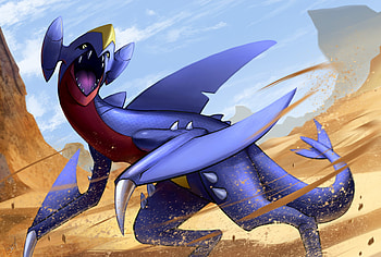 Garchomp Gaming, Artstation Garchomp fanart, Garchomp artwork, Garchomp HD wallpaper