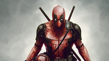 Deadpool With Wolverine Claws In Hand, deadpool, superheroes, artist, artwork, digital-art, artstation HD wallpaper
