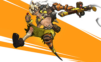 Junkrat fan art, ArtStation, Creative designs, Overwatch character HD wallpaper