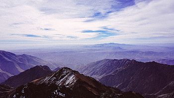 Nature, Sky, Mountains, Vertex, Tops, Mountain Landscape HD wallpaper