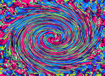 Abstract, Multicolored, Motley, Rotation, Twisting, Twist HD wallpaper