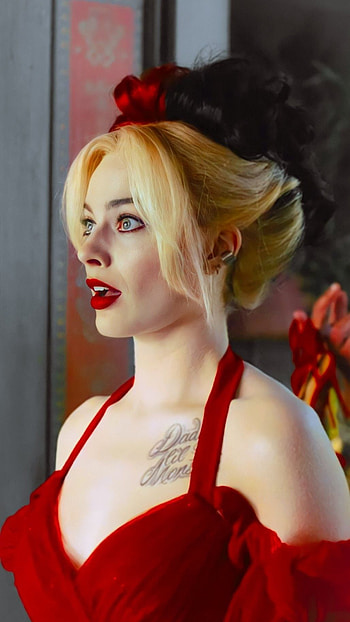Margot Robbie, harley quinn HD phone wallpaper