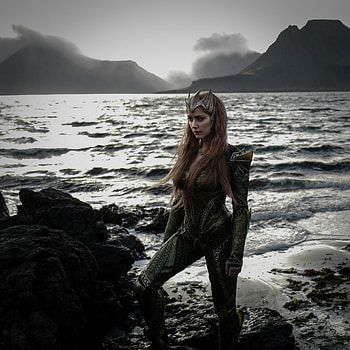 Amber Heard As Mera Justice League, justice-league, amber-heard, movies, 2017-movies HD phone wallpaper