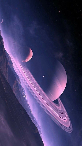 Galaxy Aesthetic, Planet Background HD phone wallpaper
