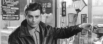 Alain Delon films, Leather jacket style, Movie BAMF, Film forum HD wallpaper