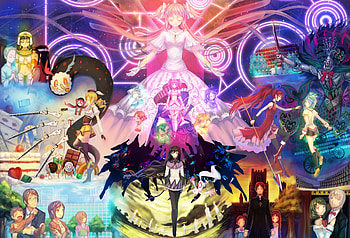 mahou shoujo madoka magica, tomoe mami, akemi homura, sakura kyouko, kaname madoka, miki sayaka HD wallpaper