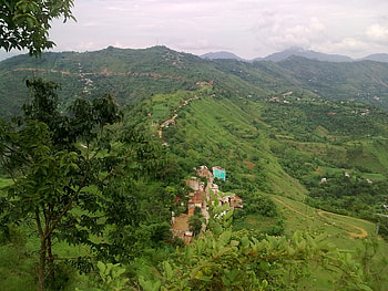Srinagar hill in Tansen Nepal, nepal, palpa, nature, mountains, tansen HD wallpaper