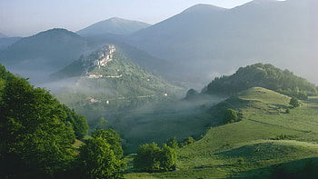 Landscape, Mountains HD wallpaper