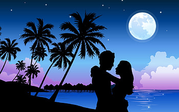 Romantic Paradise HD wallpaper