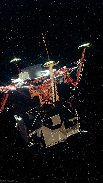 Apollo 11, NASA, LM detached from CM HD phone wallpaper