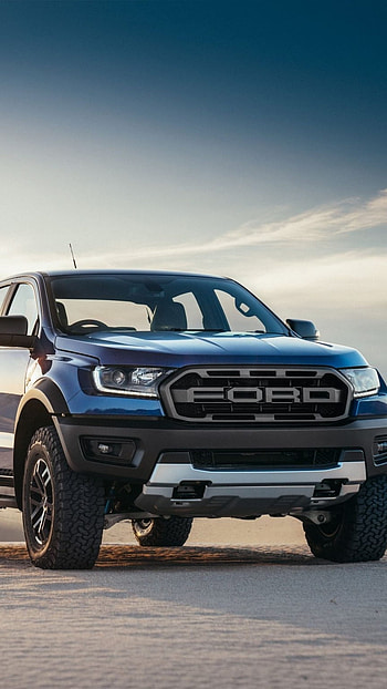 Ford Raptor, Blue HD phone wallpaper