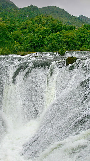 Waterfall, nature, beautiful HD phone wallpaper