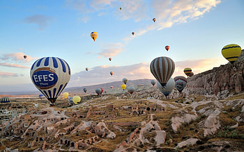 Cappadocia, Hot Air Balloon, Turkey, Vehicles HD wallpaper