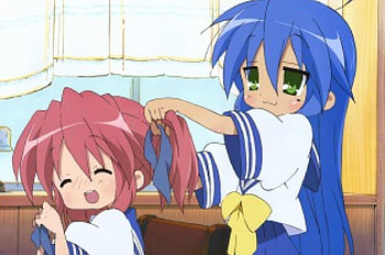 Cousins, konata, lucky star, anime, yutaka HD wallpaper