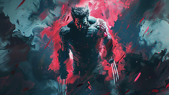 Fierce Wolverine Fury, Wolverine, Comic, Marvel Comics, superhero HD wallpaper