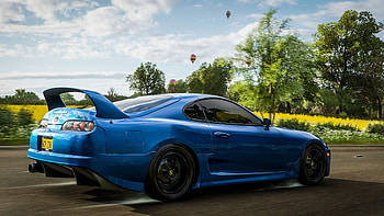 Toyota supra- Forza horizon, Toyota Supra HD wallpaper