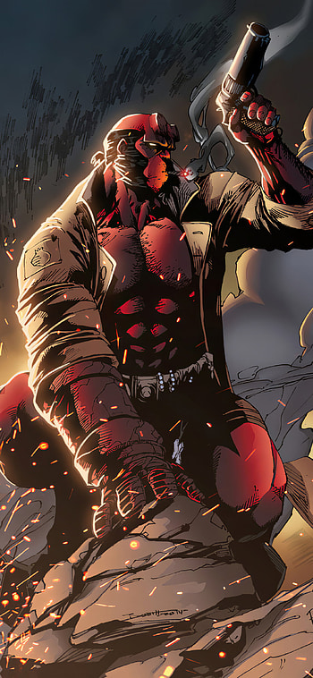 Bruno Furlani, Hellboy HD phone wallpaper