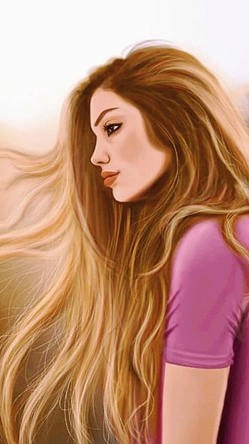Girly M, Painting HD phone wallpaper