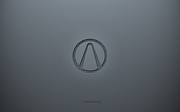 Borderlands 3 logo, gray creative background, Borderlands 3 emblem, gray paper texture, Borderlands 3, gray background, Borderlands 3 3d logo, Borderlands HD wallpaper