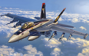 Boeing FA-18EF Super Hornet, American carrier-based fighter-bomber, US Navy, FA-18E Super Hornet, F-18, American military aircraft HD wallpaper