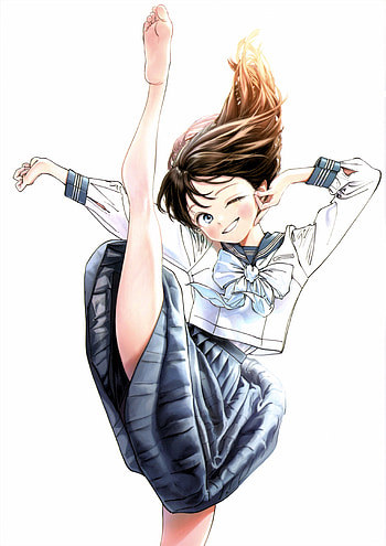 Akebi chan, finger, hair HD phone wallpaper