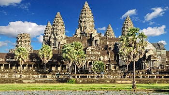 Angkor Wat, World's most beautiful, Temple, Spectacular architecture HD wallpaper