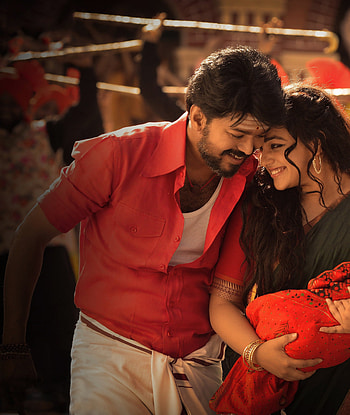 Mersal, Nithya_Menon, vijay HD phone wallpaper