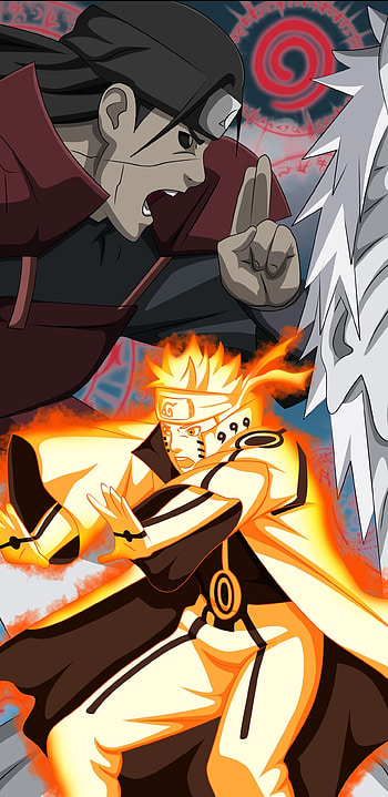 Naruto Uzumaki, Hashirama Senju HD phone wallpaper