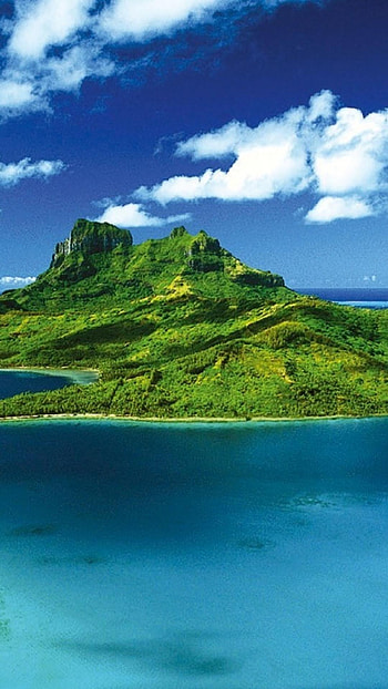 French Polynesia , Cool , High-resolution , Stunning views HD phone wallpaper