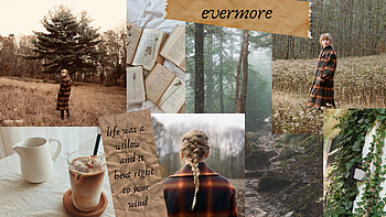 Evermore I Made For My Laptop And Yesterday : R TaylorSwift, Taylor Swift Collage HD wallpaper