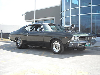 Supercharged 1969 Pontiac Beaumont, pontiac, classic, car, supercharged, beaumont HD wallpaper