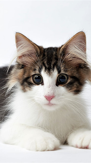 Cute Kitten, kitten, cute, baby animal, Animal, cat, cute cat HD phone wallpaper
