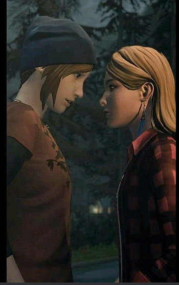 Life is strange C+R, life is strange, rachel, chloe HD phone wallpaper