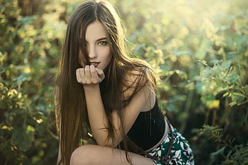 Sexy Brunette, Model, Brunette, People, Female HD wallpaper