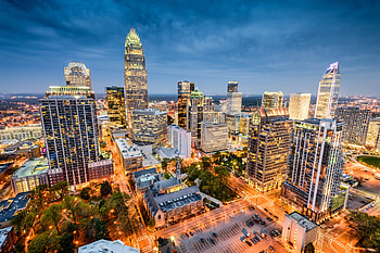 Charlotte Skyline, Travels, Careers HD wallpaper