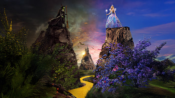 Wicked For Good, wicked, 2025-movies, movies, ariana-grande, poster, glinda, elphaba HD wallpaper
