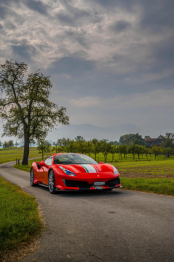 Sports, Ferrari, Cars, Road, Car, Sports Car, Side View HD phone wallpaper