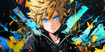 Roxas Kingdom Hearts, Roxas (Kingdom Hearts), video game, Kingdom Hearts HD wallpaper