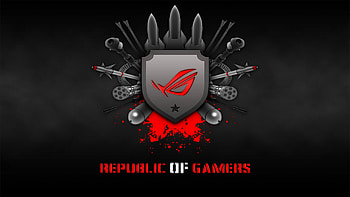 ... rog republic of gamers logo asus 3 rog ... HD wallpaper