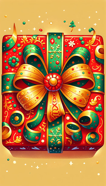 Enjoy Festive Present - !, Christmas, gift, holiday HD phone wallpaper